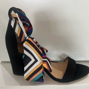 INC International Concepts Multicolor Bow Heels